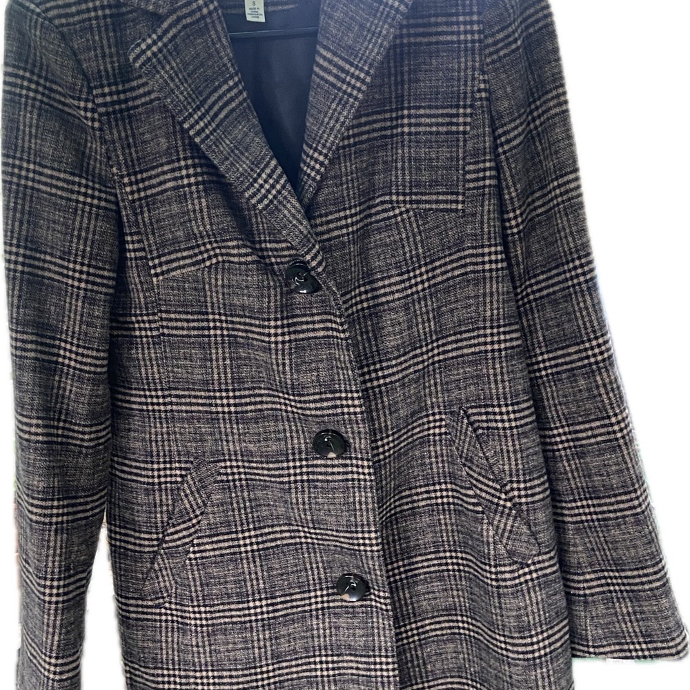 Maralyn & Me Gray Pea Coat Timeless Elegance